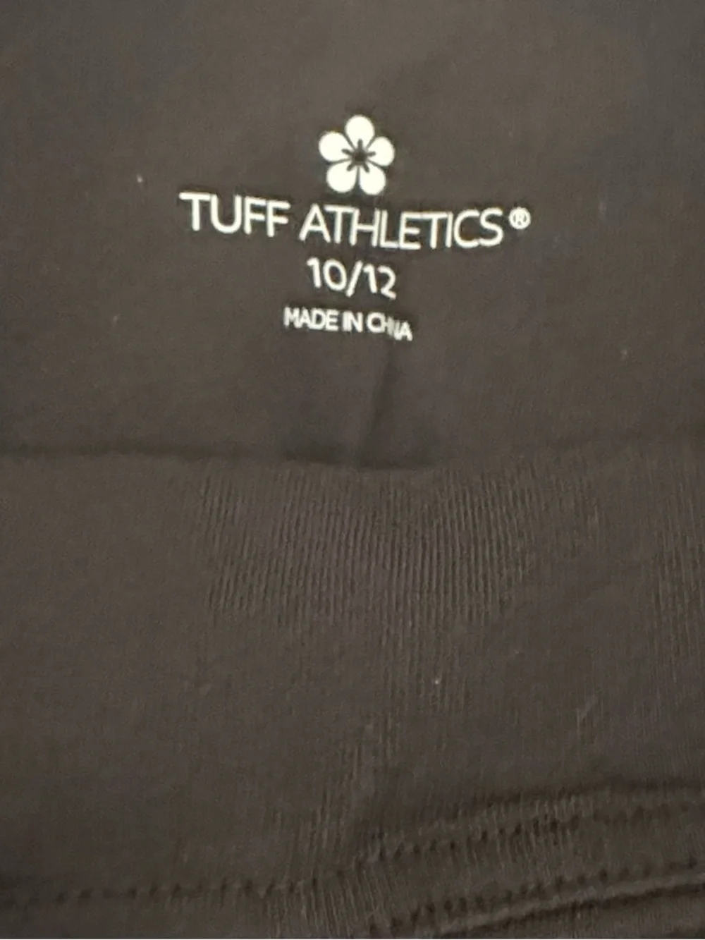 Tuff Athletics Black Kids Leggings
